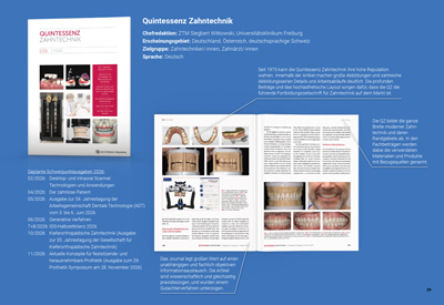 Mediadata Quintessenz Zahntechnik 2026