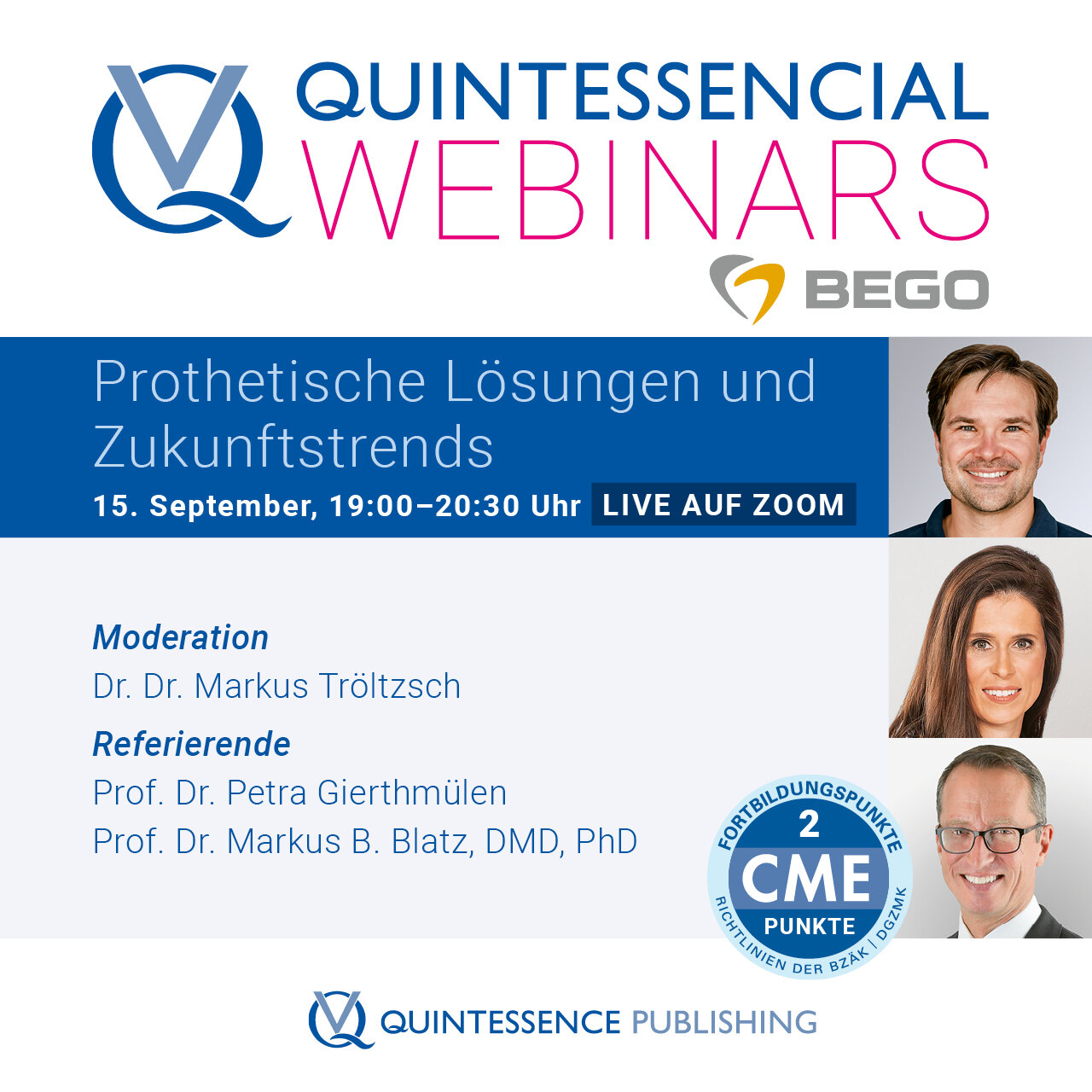 Prothetische Lösungen und Zukunftstrends