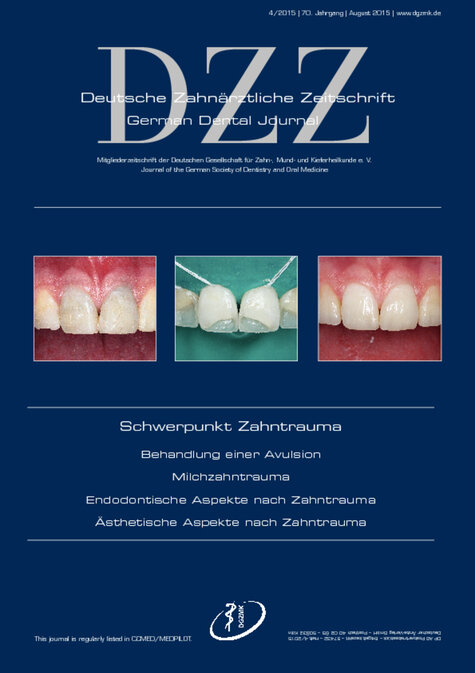Deutsche Zahnärztliche Zeitschrift, 4/2015