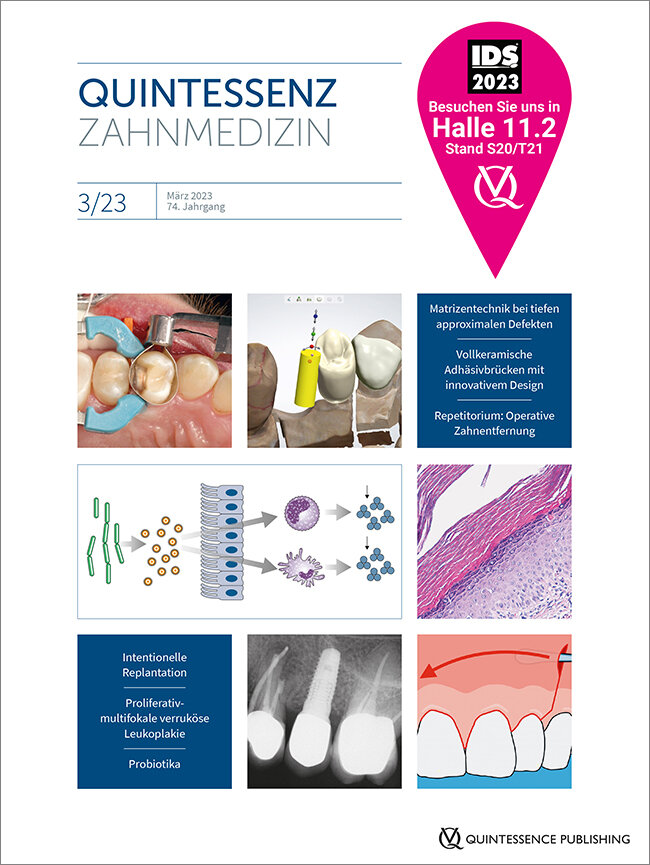 Quintessenz Zahnmedizin, 3/2023