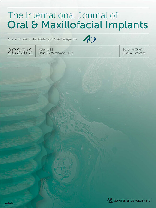 The International Journal of Oral & Maxillofacial Implants, 2/2023