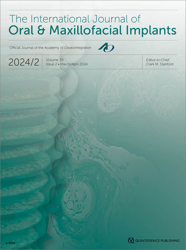 The International Journal of Oral & Maxillofacial Implants, 2/2024