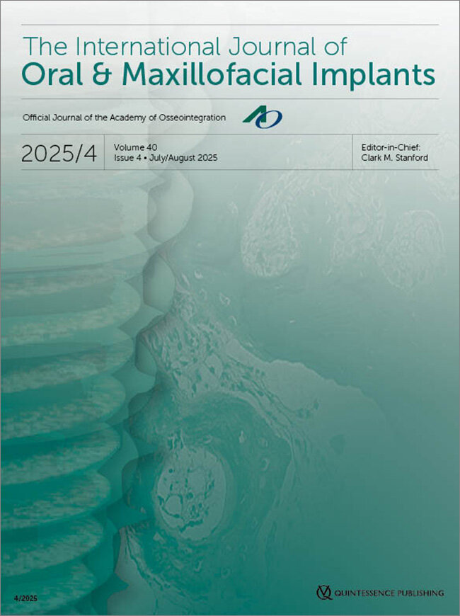 The International Journal of Oral & Maxillofacial Implants, 04/2025