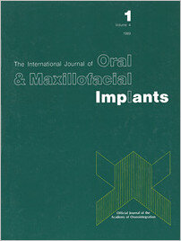 The International Journal of Oral & Maxillofacial Implants, 4/1989