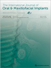 The International Journal of Oral & Maxillofacial Implants, 6/2020