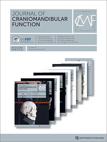 Journal of Craniomandibular Function, 2/2021