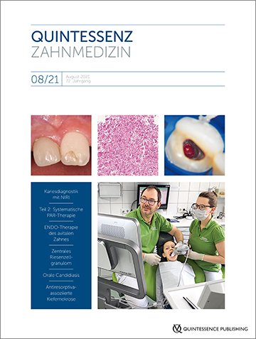 Quintessenz Zahnmedizin, 8/2021