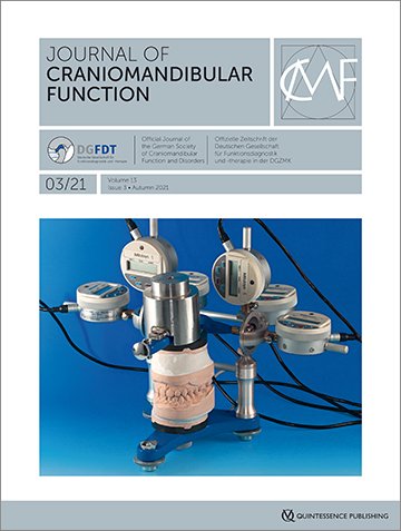 Journal of Craniomandibular Function, 3/2021