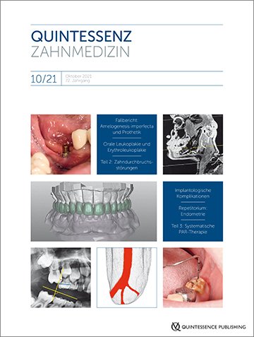 Quintessenz Zahnmedizin, 10/2021