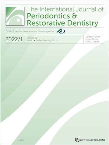 International Journal of Periodontics & Restorative Dentistry, 1/2022