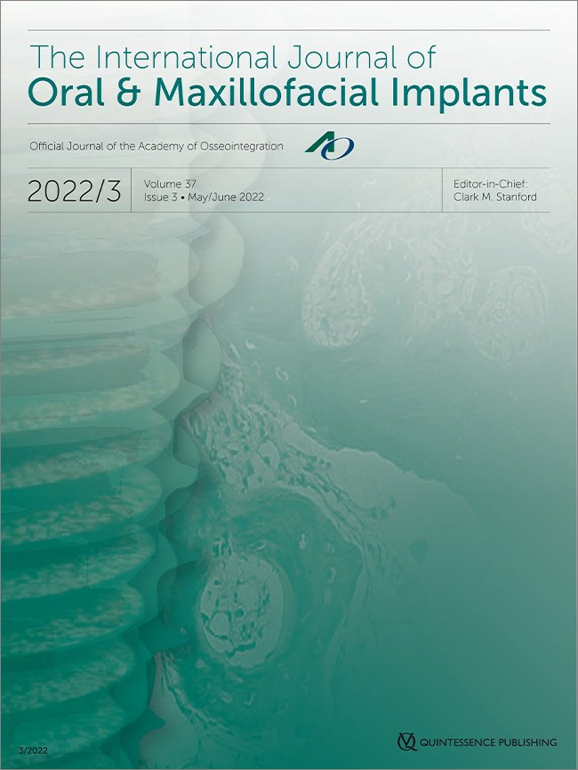 The International Journal of Oral & Maxillofacial Implants, 3/2022