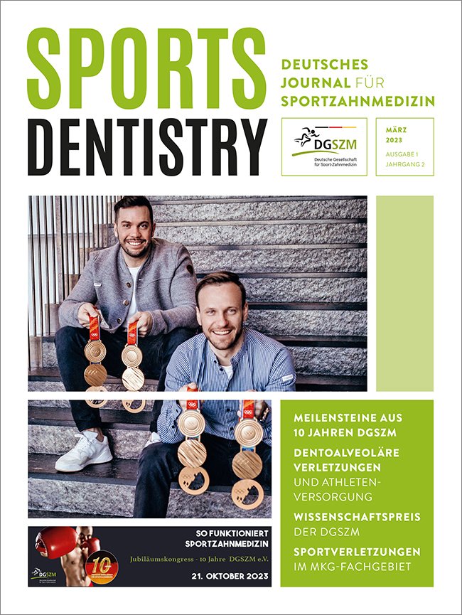 Sports Dentistry (DGSZM), 1/2023