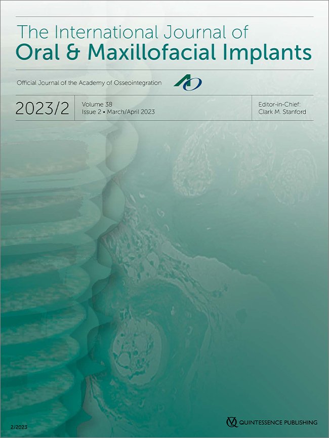 The International Journal of Oral & Maxillofacial Implants, 2/2023