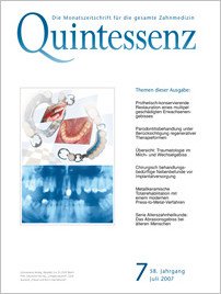 Quintessenz Zahnmedizin, 7/2007
