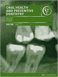 Oral Health and Preventive Dentistry, 4/2019
