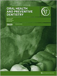Oral Health and Preventive Dentistry, 1/2020