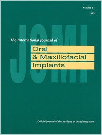 The International Journal of Oral & Maxillofacial Implants, 4/1999