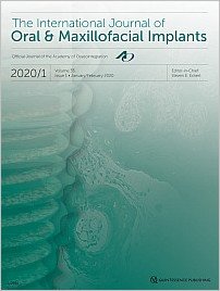 The International Journal of Oral & Maxillofacial Implants, 1/2020