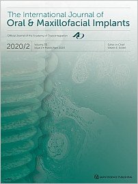The International Journal of Oral & Maxillofacial Implants, 2/2020