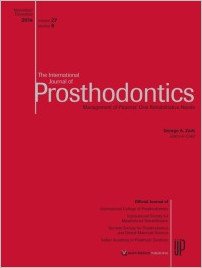 The International Journal of Prosthodontics, 6/2014