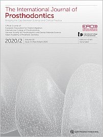 The International Journal of Prosthodontics, 2/2020
