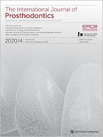 The International Journal of Prosthodontics, 4/2020