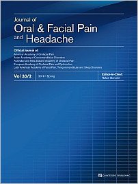 Journal of Oral & Facial Pain and Headache, 2/2019
