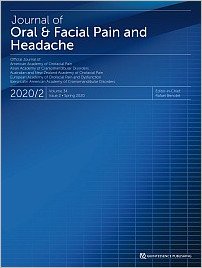 Journal of Oral & Facial Pain and Headache, 2/2020