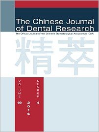 Chinese Journal of Dental Research, 4/2016
