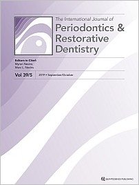 International Journal of Periodontics & Restorative Dentistry, 5/2019