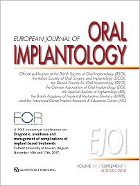 International Journal of Oral Implantology, 5/2018