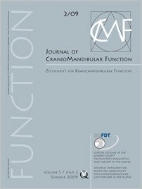 Journal of Craniomandibular Function, 2/2009