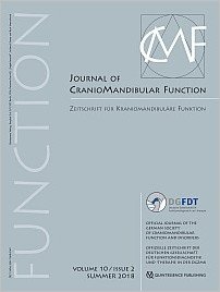 Journal of Craniomandibular Function, 2/2018