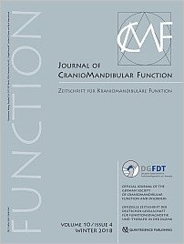 Journal of Craniomandibular Function, 4/2018