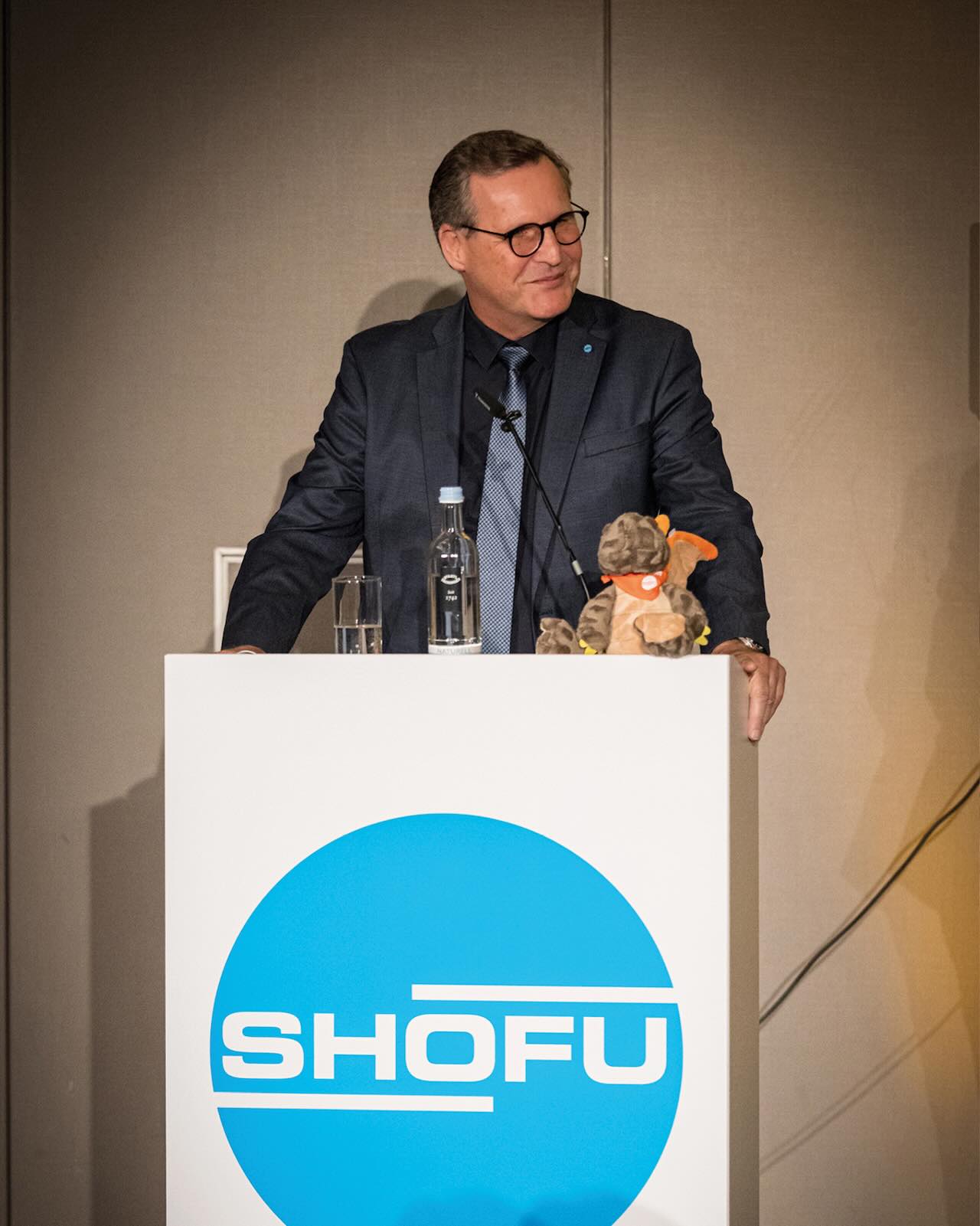 … beim Shofu Company Dinner im Hyatt Regency Hotel