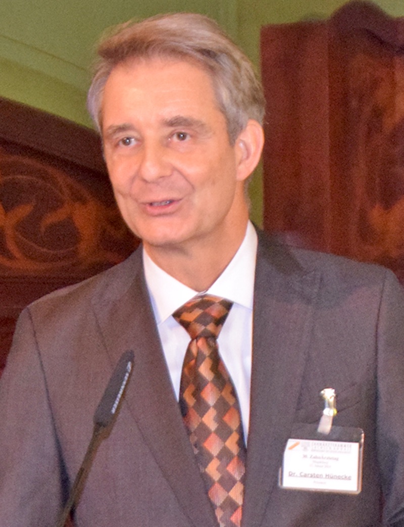 Dr. Carsten Hünecke. Präsident der Zahnärztekammer Sachsen-Anhalt