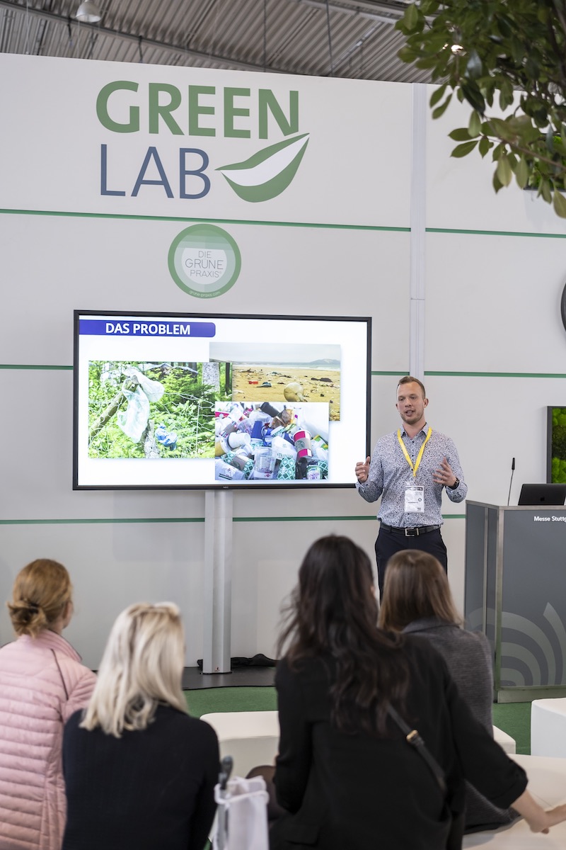 Im neuen Sonderbereich „Green Lab“ konnten sich die BesucherInnen bei Unternehmen und Start-ups zu nachhaltigen Produkten, Technologien und Lösungen informieren.