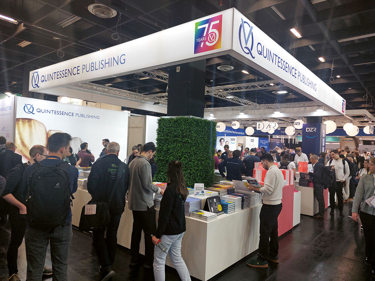 Der Messestand des Quintessenz Verlags