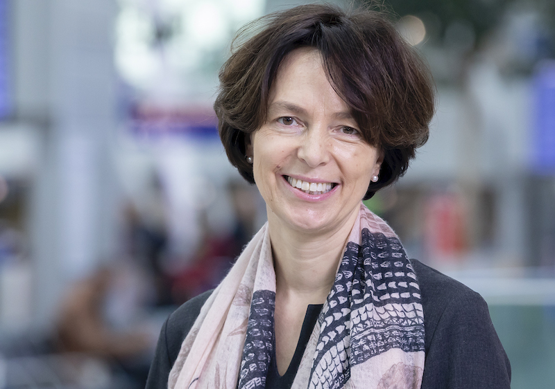 Claudia Finke, Senior Vice President Corporate Communications des Flughafens Düsseldorf