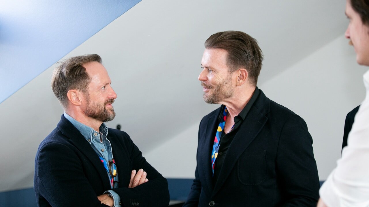 Christian W. Haase, Geschäftsführer des Quintessenz-Verlags, Initiator Lars Kroupa und Referent Dr. Fabian Langenbach (von links)