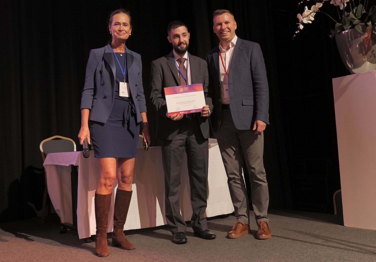 Foto: EFP Der erste Preis ging an das Team von Dr. Daniel Palkovics.