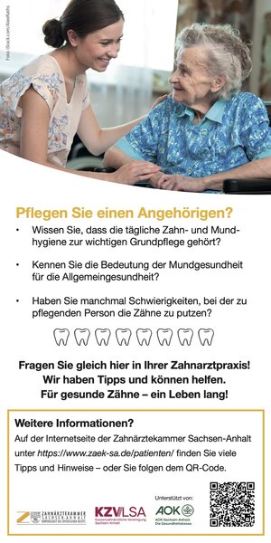 Der Flyer ist ein Teil der ausgezeichneten Aktion.