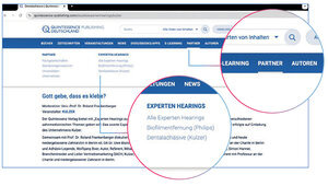 Auf unserer Internetseite finden sich unter dem Reiter „Partner“ alle bisherigen Beiträge des Experten Hearings von Kulzer 