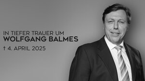 Traueranzeige der ZA Gruppe für Wolfgang Balmes.