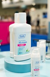 Die feuchtigkeitsspendenden Produkte von TePe erfreuten sich großer Beliebtheit.