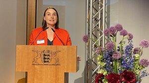 Katharina Schenck berichtete über die Situation und Maßnahmen in Thüringen