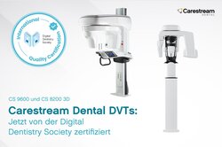 Die ausgezeichneten DVT-Systeme von Carestream
